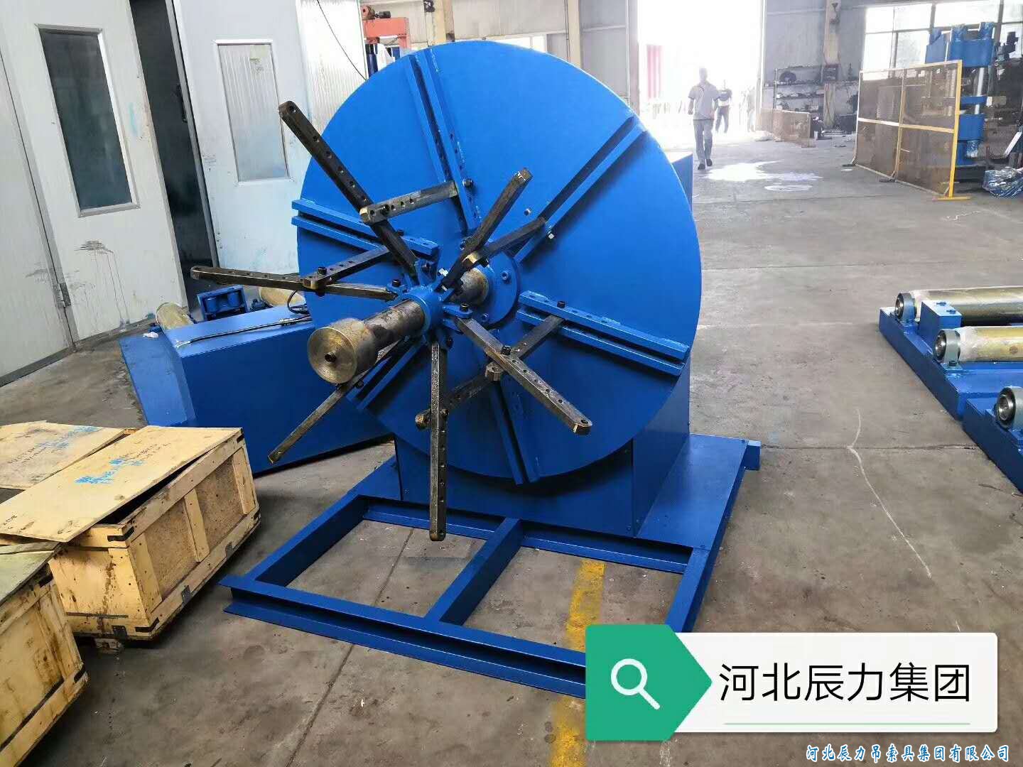 钢丝绳缠放绳机器，钢丝绳索具压制机器，集体装柜发货